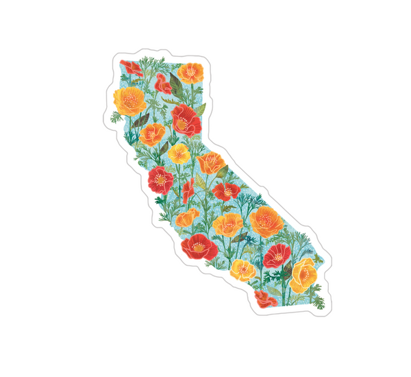California Sticker Set of 3
